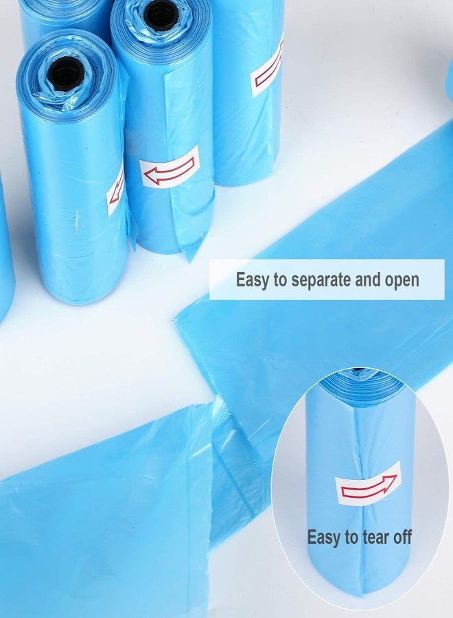 Depets Dog Poop Bag, Extra Thick Doggie Poop Bags with Dispenser and Leash Clip, Leak-Proof Dog Waste Bags, 11.8 × 8.7 in Poop Bags for Dogs Cats, Blue, 160 Count - Image 3